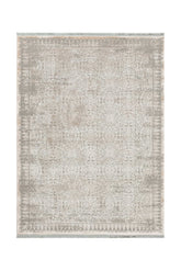 Covor Modern Living/Hol Gri/Bej din Acril Dreptunghiular Violet 2613B